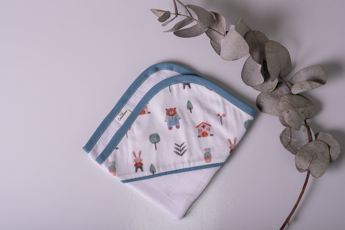 Babinha Slim Azul Urso