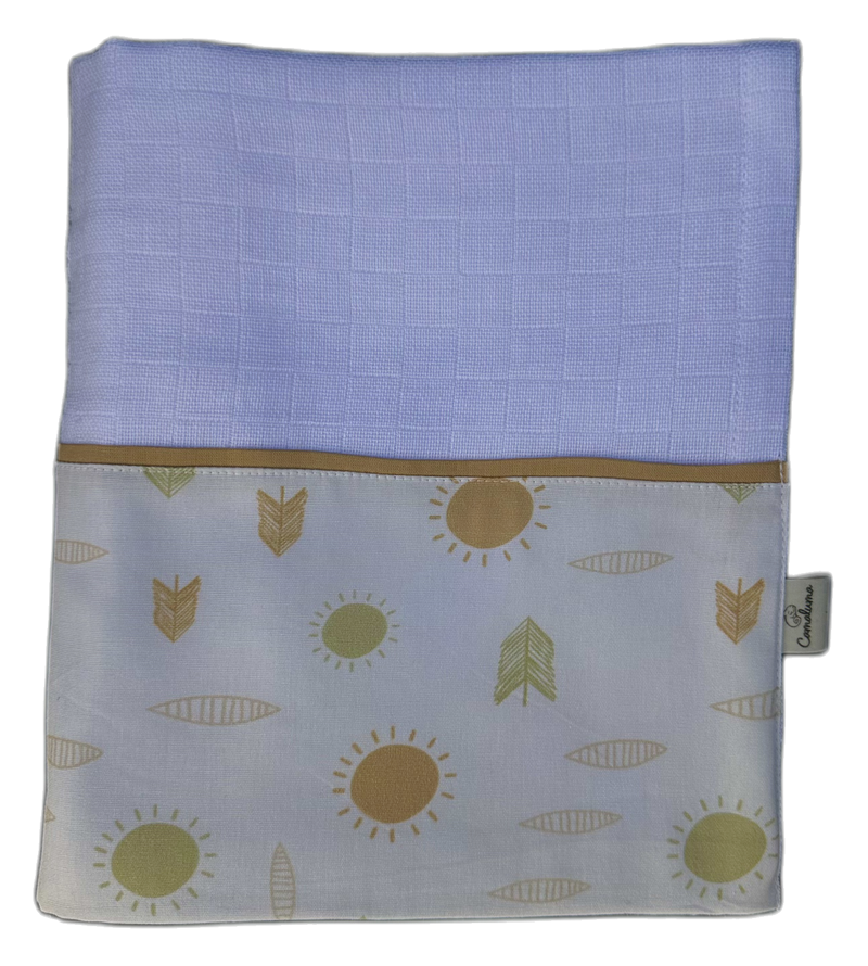 Toalha Fralda — Bege Sol
