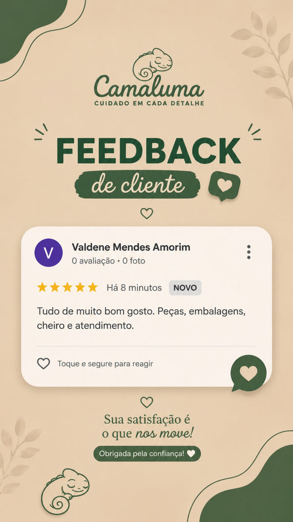 Avaliação 5 estrelas no Google
